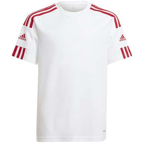 Maillot - adidas - Squadra 21 enfant Blanc/Rouge