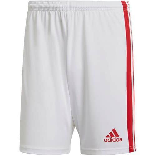 Short - adidas - Squadra 21 Blanc/Rouge