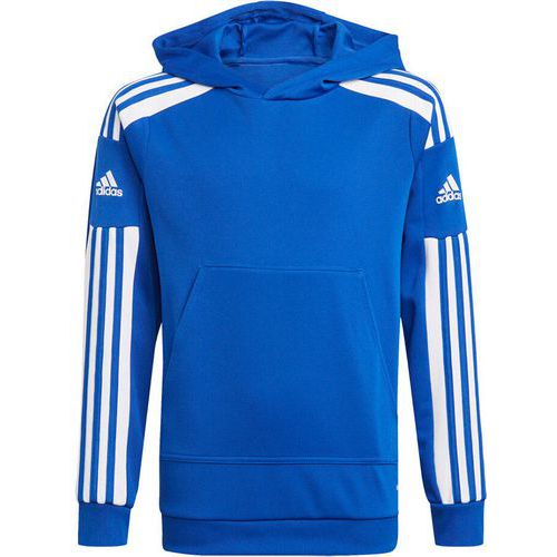 Sweat à capuche enfant - adidas - Squadra 21 Royal/Blanc