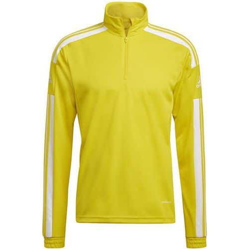 Haut d'entraînement - adidas - Squadra 21 Training Jaune/Blanc