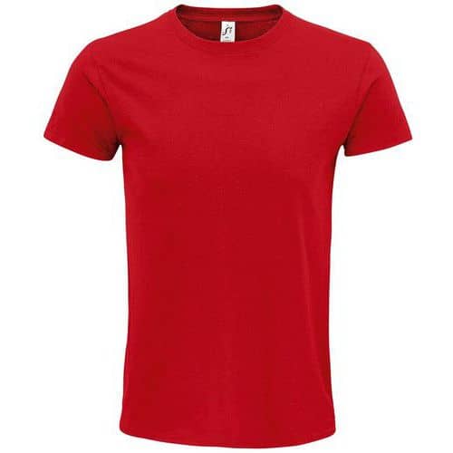 Tee-shirt personnalisable coton organique bio Jersey 140 ROUGE