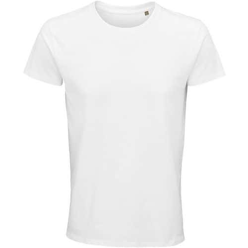 Tee-shirt personnalisable coton organique bio Jersey 150 BLANC