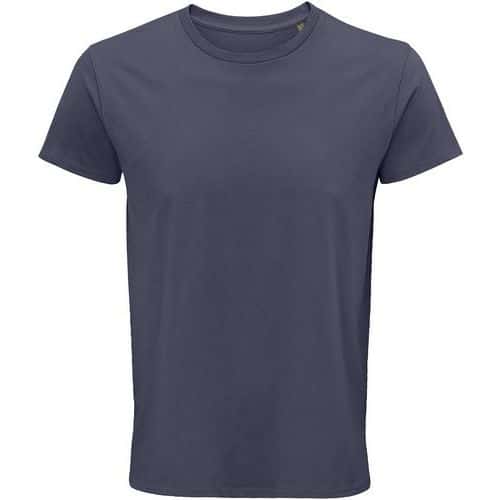 Tee-shirt personnalisable coton organique bio Jersey 150 GRIS SOURIS