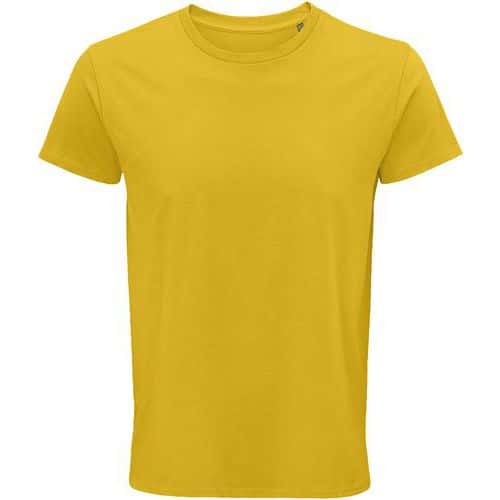 Tee-shirt personnalisable coton organique bio Jersey 150 JAUNE