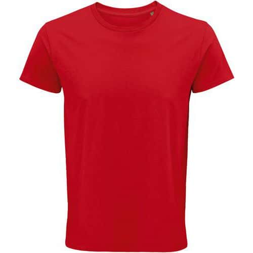 Tee-shirt personnalisable coton organique bio Jersey 150 ROUGE