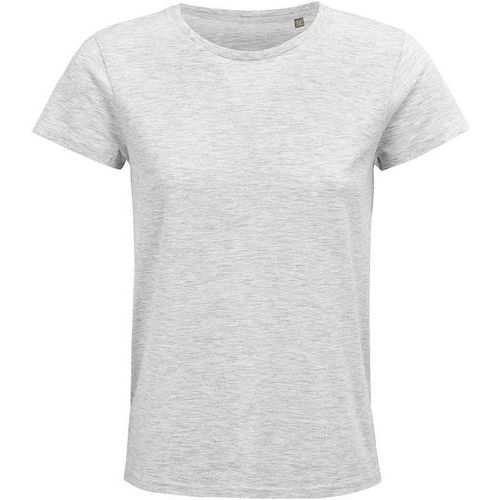 Tee-shirt personnalisable femme coton organique bio Jersey 150 BLANC CHINÉ