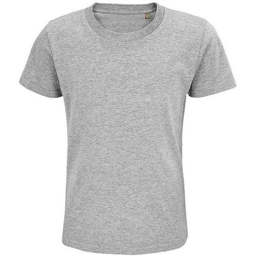 Tee-shirt personnalisable enfant coton organique bio Jersey 175 GRIS CHINÉ