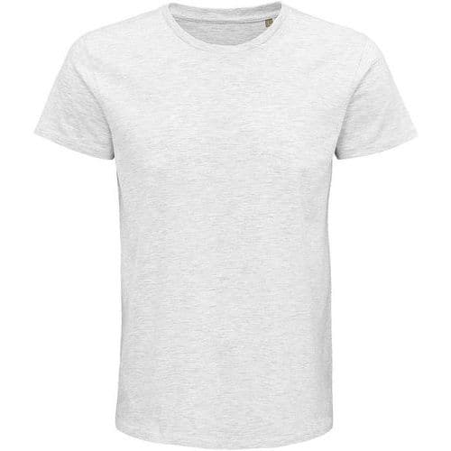 Tee-shirt personnalisable coton organique bio Jersey 175 BLANC CHINÉ