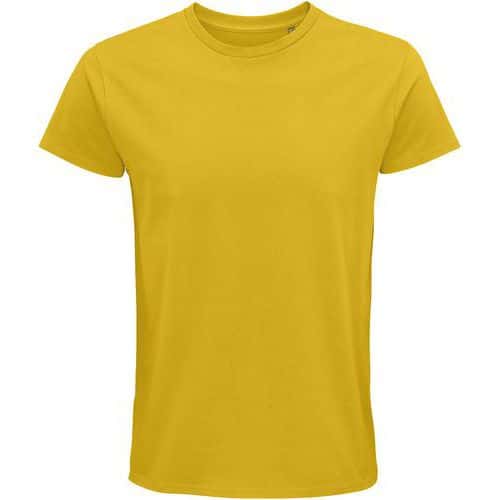 Tee-shirt personnalisable coton organique bio Jersey 175 JAUNE