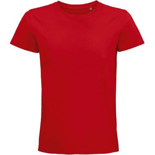 Tee-shirt personnalisable coton organique bio Jersey 175 ROUGE