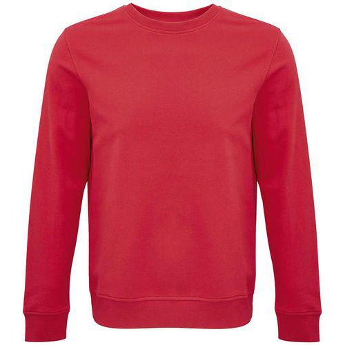 Sweat personnalisable coton organique bio ROUGE