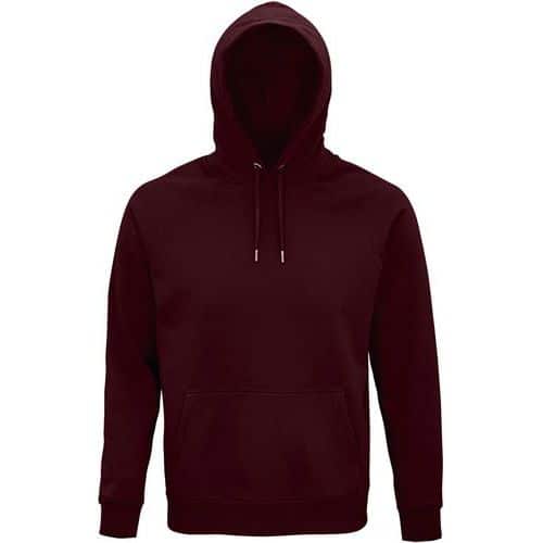 Sweat personnalisable coton organique bio BORDEAUX