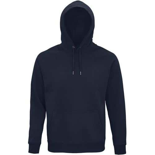 Sweat personnalisable à capuche coton organique bioFRENCH MARINE