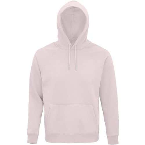 Sweat personnalisable coton organique bio ROSE PÂLE