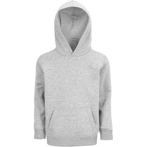 Sweat personnalisable enfant coton organique bio GRIS CHINÉ