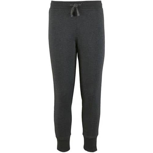 Pantalon personnalisable enfant en coton ANTHRACITE CHIN