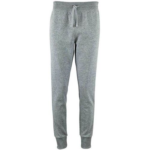 Pantalon personnalisable femme en coton GRIS CHINÉ