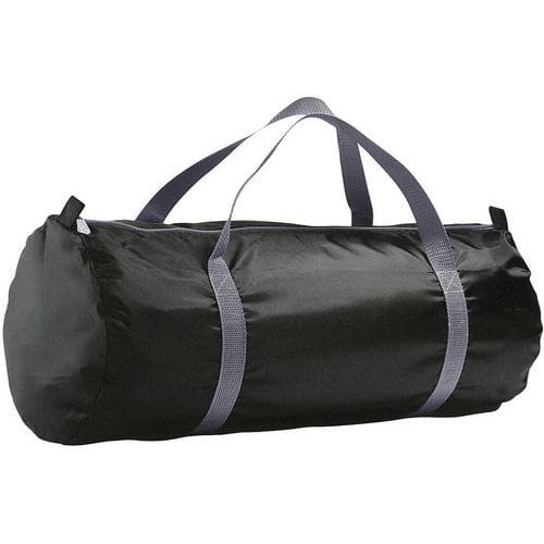 Sac de voyage souple grande taille en polyester NOIR