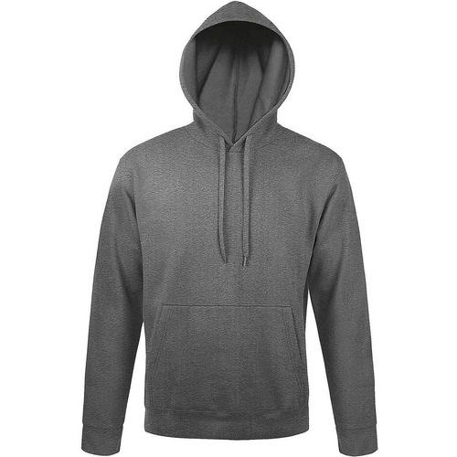 Sweat personnalisable à capuche en coton ANTHRACITE CHIN