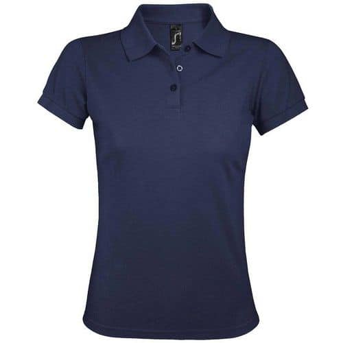 Polo personnalisable femme prime en polyesterFRENCH MARINE