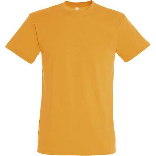 Tee-shirt personnalisable homme en coton ABRICOT