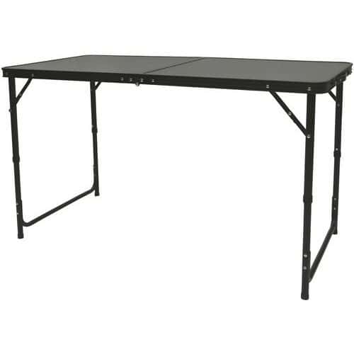 Table de camp - Cao Camping - double noire