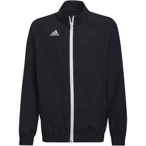 Veste de survêtement enfant - adidas - entrada 22 presentation noir