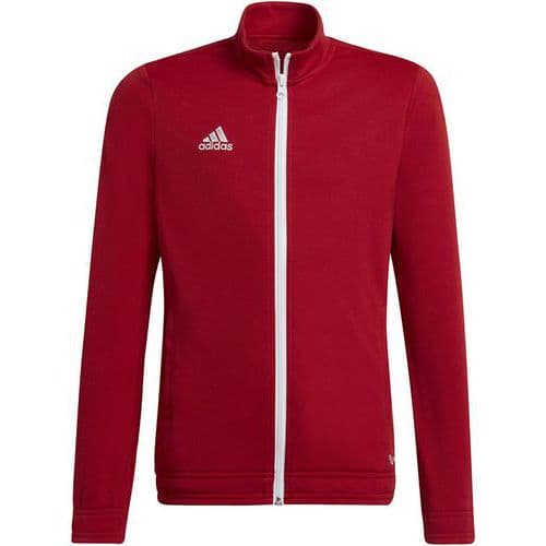 Veste de survêtement enfant - adidas - entrada 22 track rouge