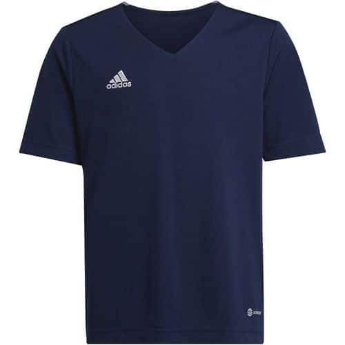 Maillot enfant - adidas - entrada 22 bleu marine