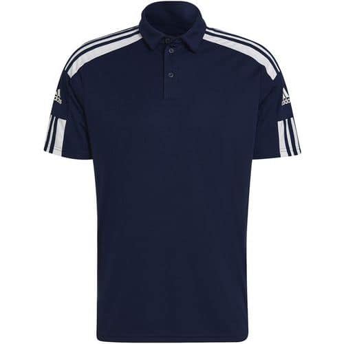 Polo - adidas - squadra 21 bleu marine/blanc