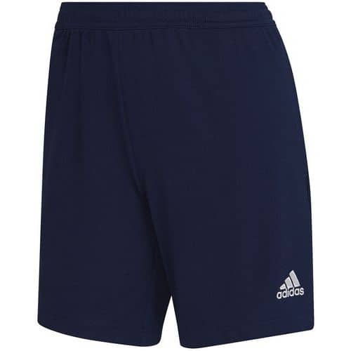 Short femme - adidas - entrada 22 training bleu marine