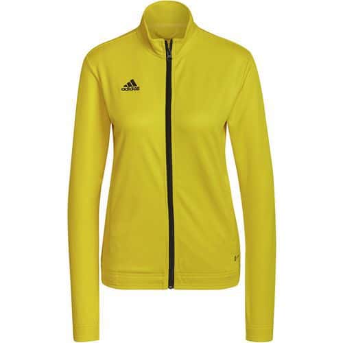 Veste de survêtement femme - adidas - entrada 22 track jaune