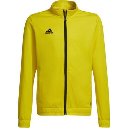 Veste de survêtement enfant - adidas - entrada 22 track jaune