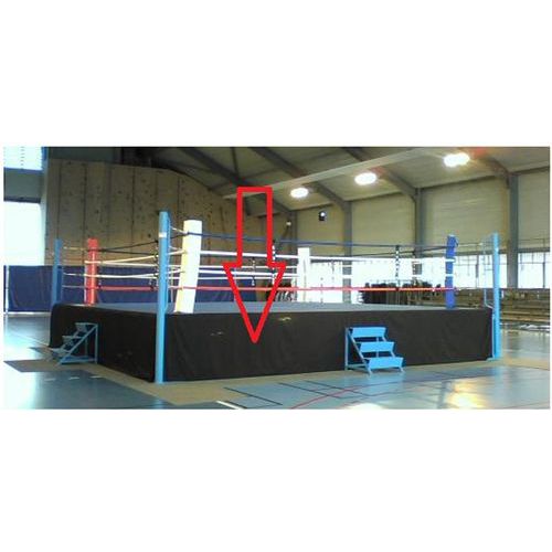 Jupe pour ring de boxe 6x6 m