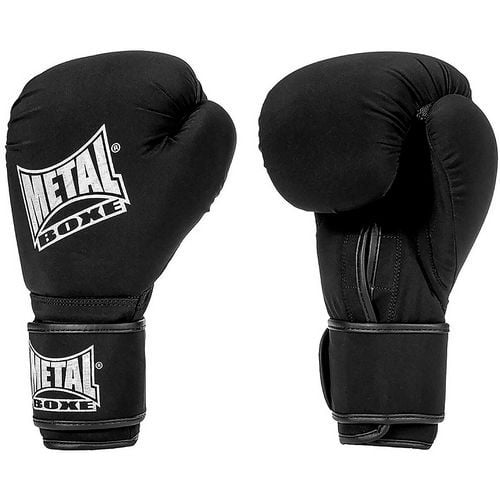 Gants de Boxe Noir Lavable - Metal Boxe