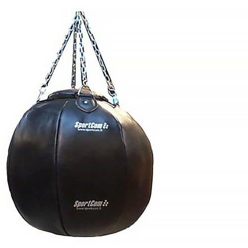 Sac de frappe Grosse poire en cuir SportCom 70x70 cm