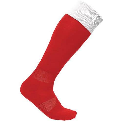 Chaussettes de foot - ProAct - rouge/blanc