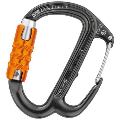 Mousqueton Petzl freino z triact-lock