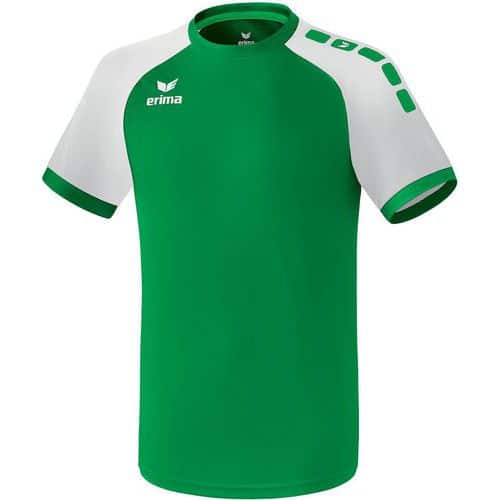 Maillot de foot enfant - Erima - Zenari 3.0 émeraude/blanc