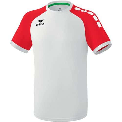 Maillot de foot - Erima - Zenari 3.0 blanc/rouge