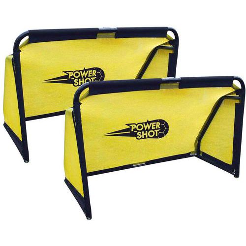 Paire mini buts de foot - League 2.0 pliable 155x95x75cm