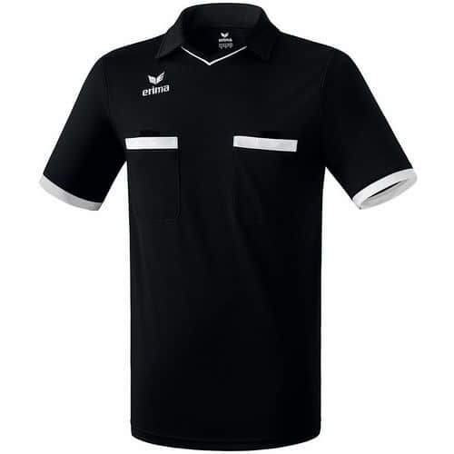 Maillot d arbitre Erima saragossa noir blanc Casalsport