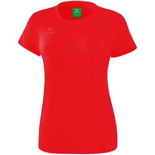 T-Shirt style - Erima - femme rouge