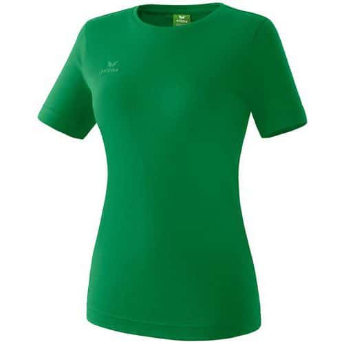 T-shirt Teamsport - Erima - casual basic femme émeraude