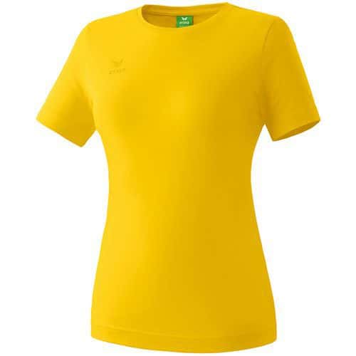 T-shirt Teamsport - Erima - casual basic femme jaune