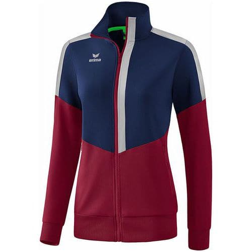 Veste worker - Erima - squad femme new navy/bordeaux/silver grey