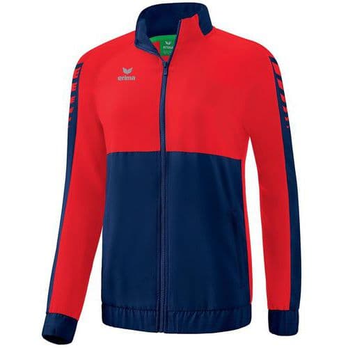 Veste de survêtement femme - Erima - Six Wings navy/rouge