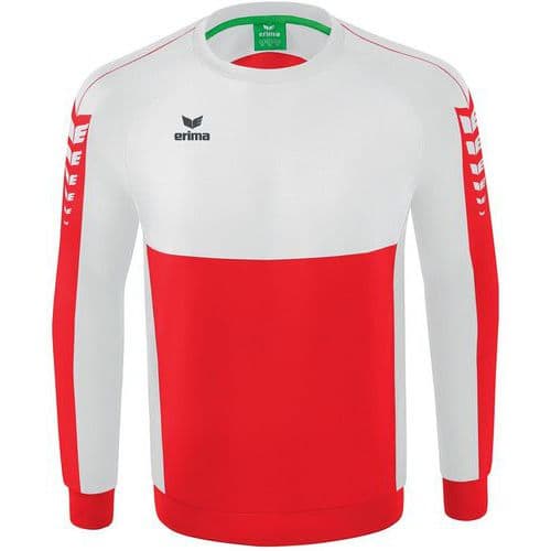 Sweat - Erima - Six Wings rouge/blanc