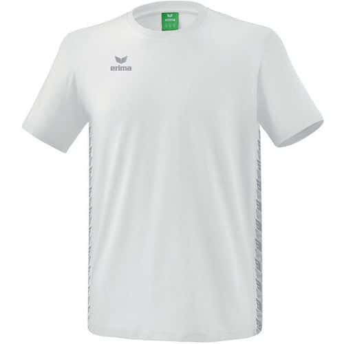 T-shirt - Erima - Essential Team blanc/grey