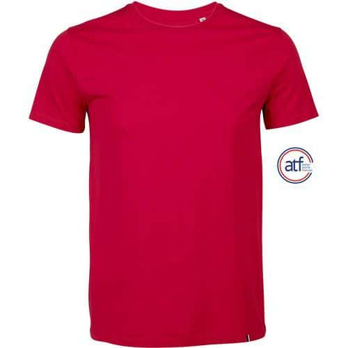 Tee-shirt personnalisable homme en coton ROUGE